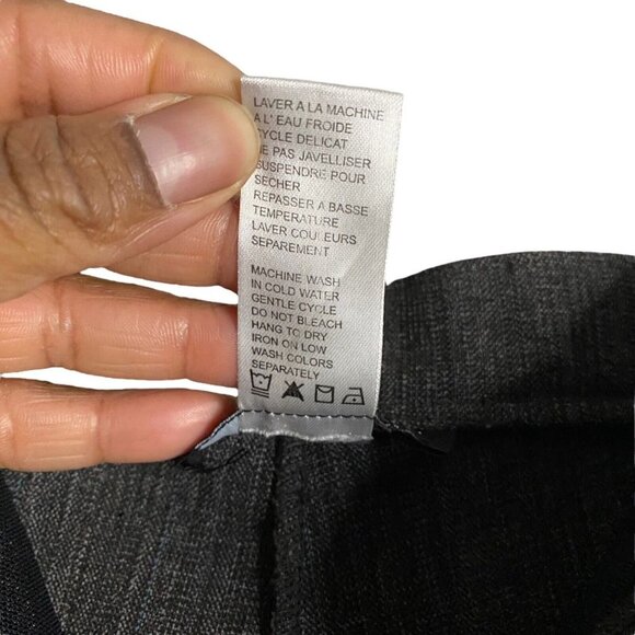 Conrad C. Collection Women's Gray Stretch Formal Straight Leg Pants - Picture 9 of 9